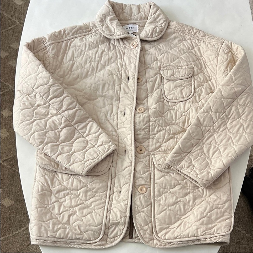 MATE the Label Organic Cotton Quilted jacket